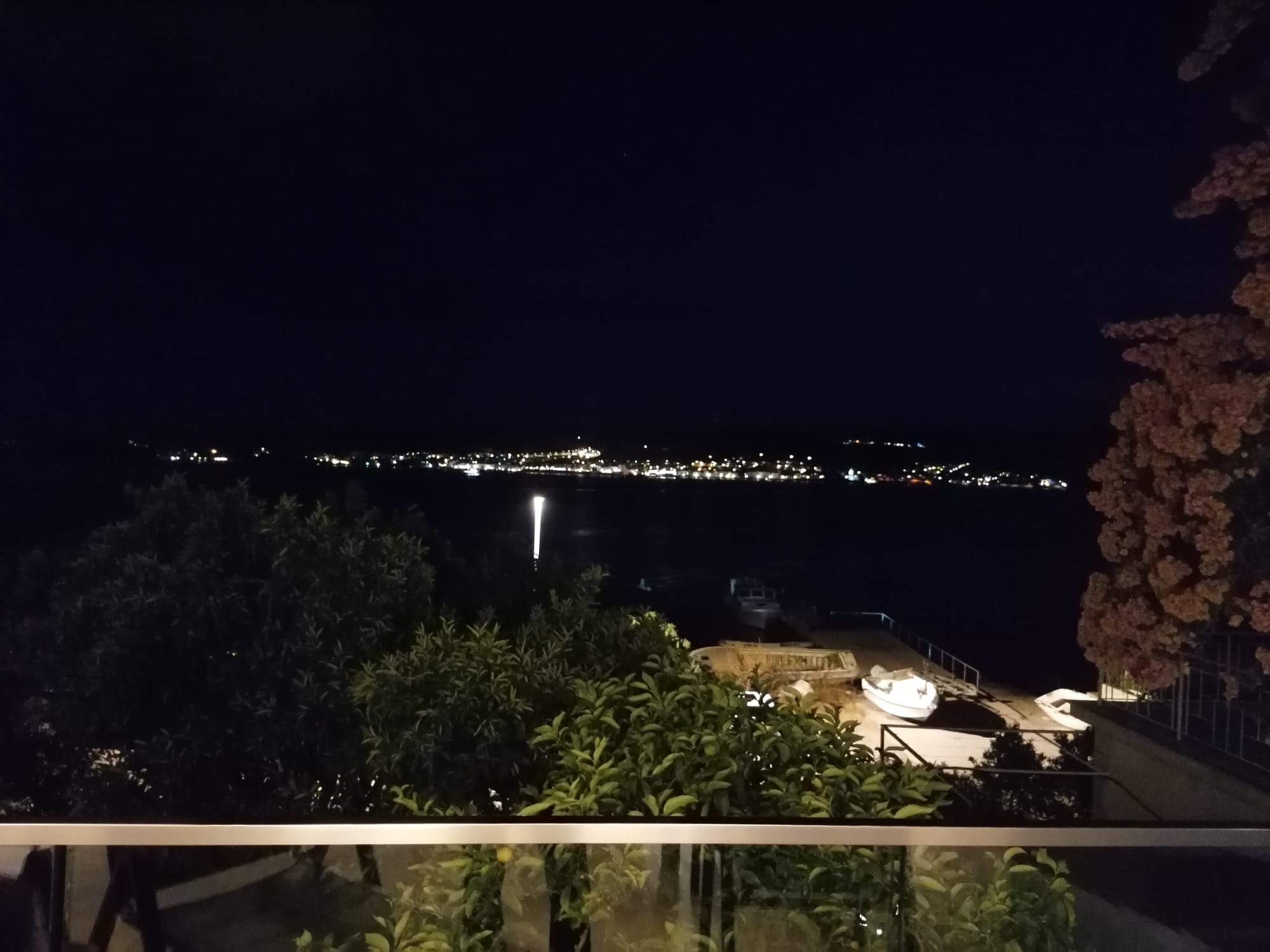 Terrace and sea view