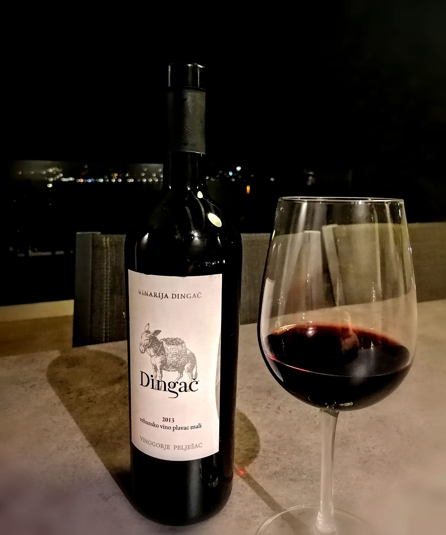 Terrace and sea view